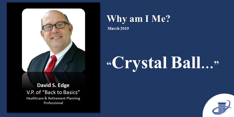 Why am I me? Crystal Ball 2019