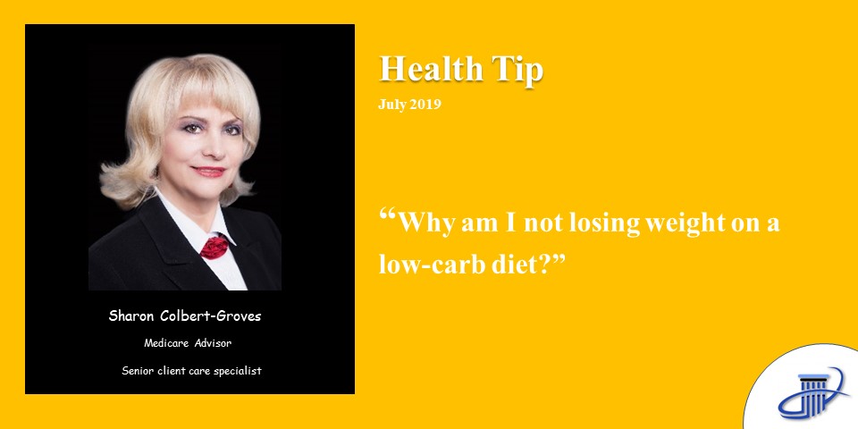Why am I not losing weight on low-carb diet?