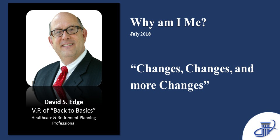 Changes, Changes and more Changes