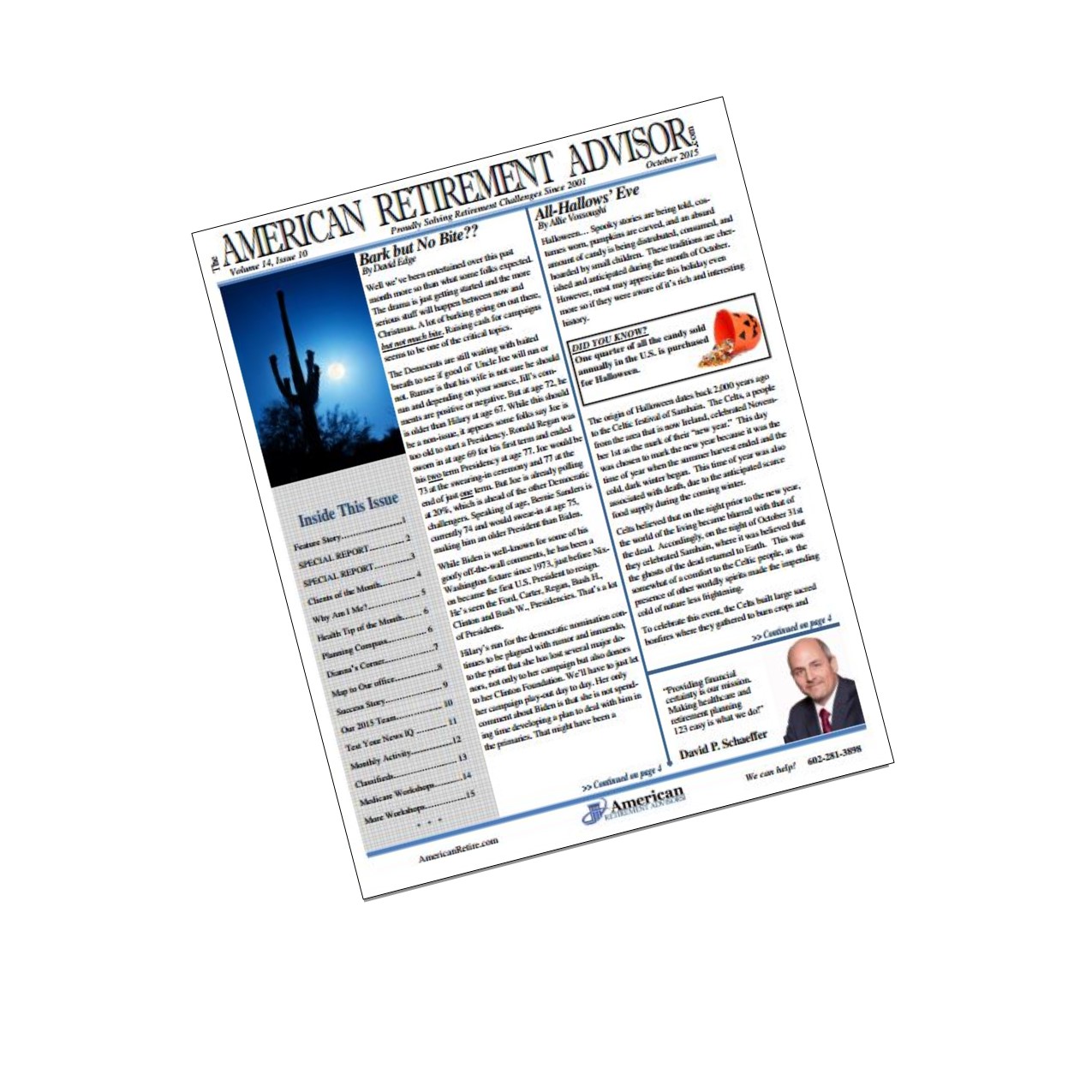 ARA October Newsletter Now Available!