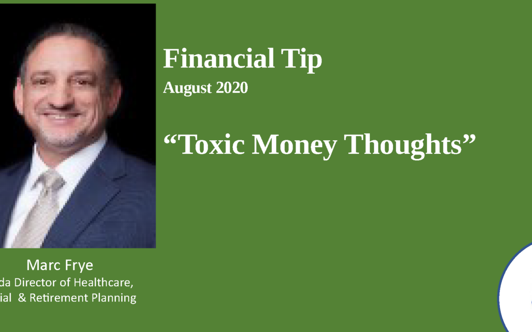Toxic Money Thoughts – 2020